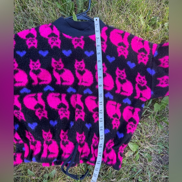 Kids Cat Fleece Pullover - Picture 4 of 6